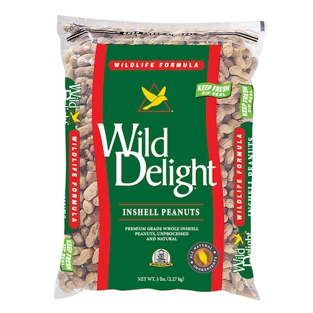 Wild Delight Wild Delight Assorted Species In-Shell Peanuts Wild Bird Food 5 lb 379050